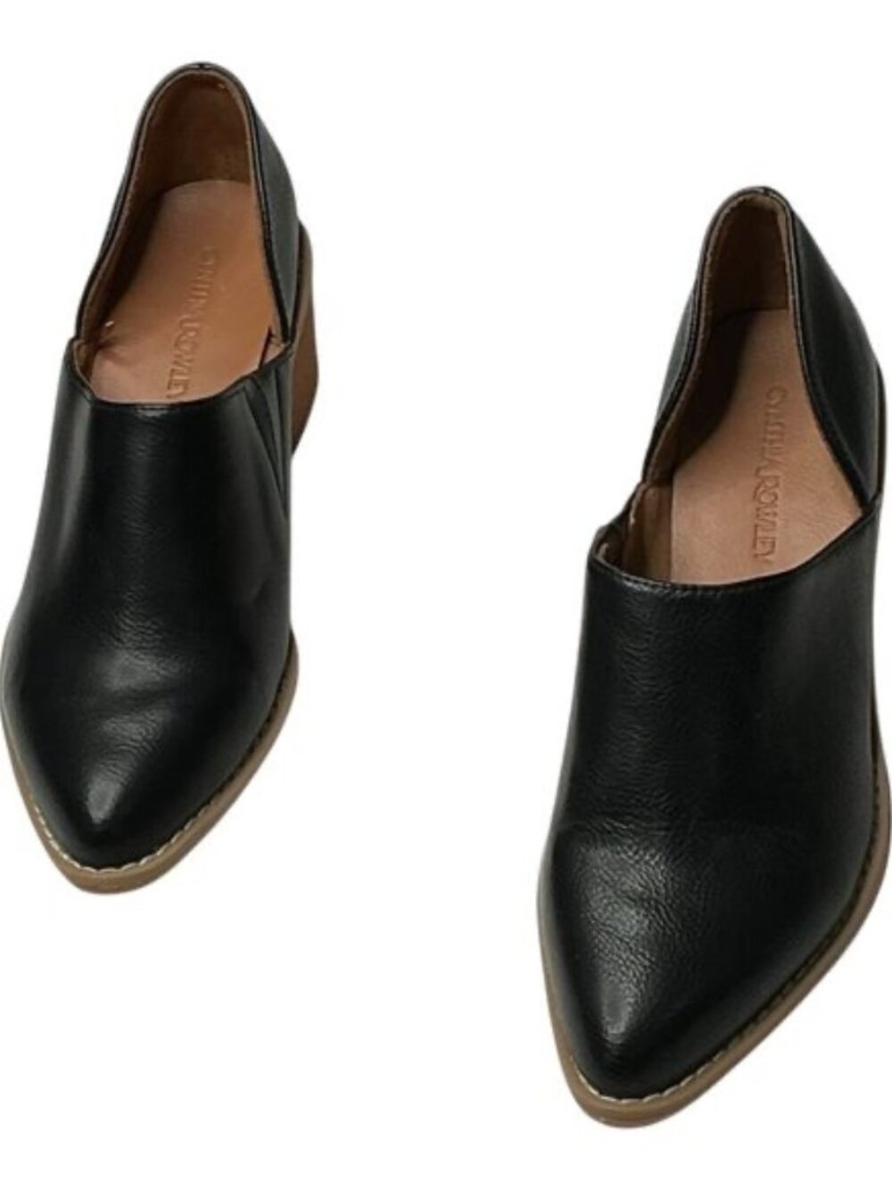 Cynthia Rowley Women's Chic Eddie Block Heeled ManMade Material Mules Size 9M